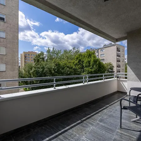 Wola - Old Town Nearby & Parking, Balcony - By Rentujemy